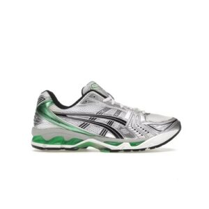 Asics Gel - Kayano 14 Blanco y Verde Malaquita