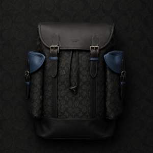 Bulto Coach Half Print negro